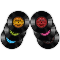 Sous-verres - Record Music - Lot
