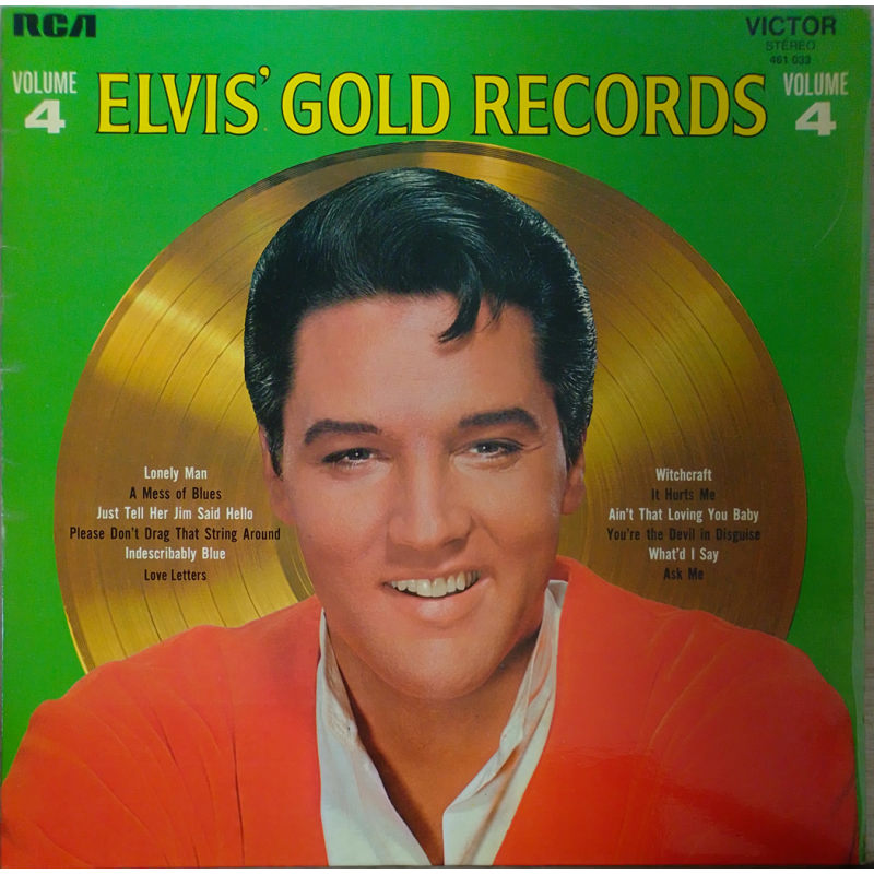 (LP) Elvis Presley - Elvis' Gold Records Volume 4
