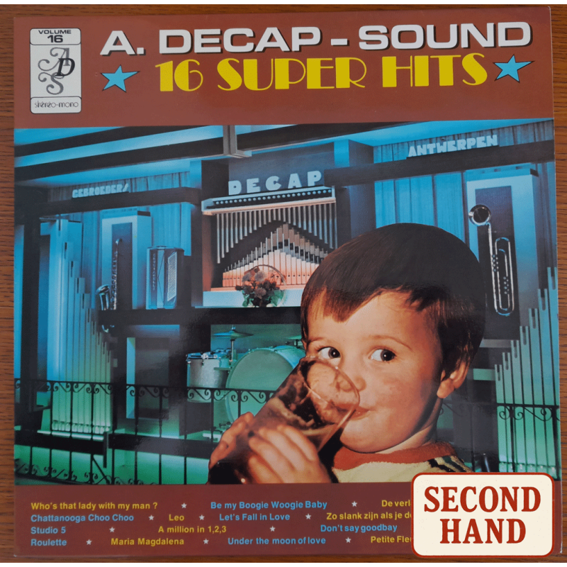 (LP) A. Decap-Sound - 16 Super Hits - Volume 16