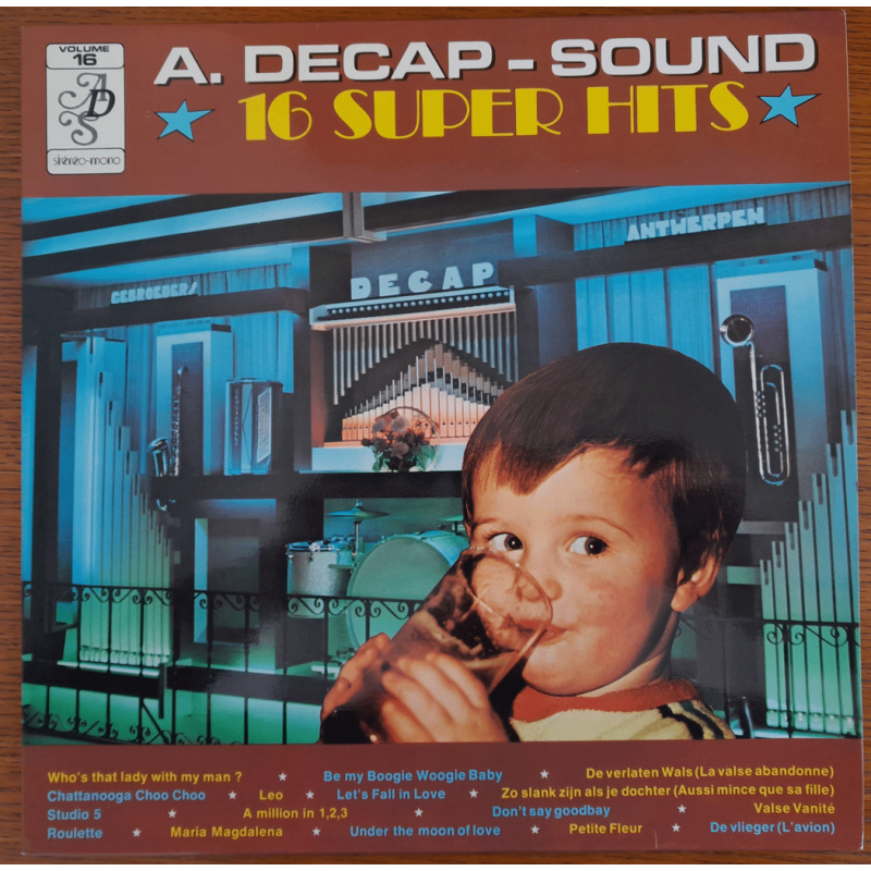 (LP) A. Decap-Sound - 16 Super Hits - Volume 16