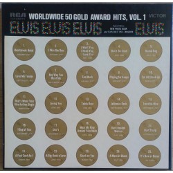 (LP) Elvis Presley - Worldwide 50 Gold Award Hits, Vol. 1