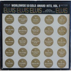 (LP) Elvis Presley - Worldwide 50 Gold Award Hits, Vol. 1