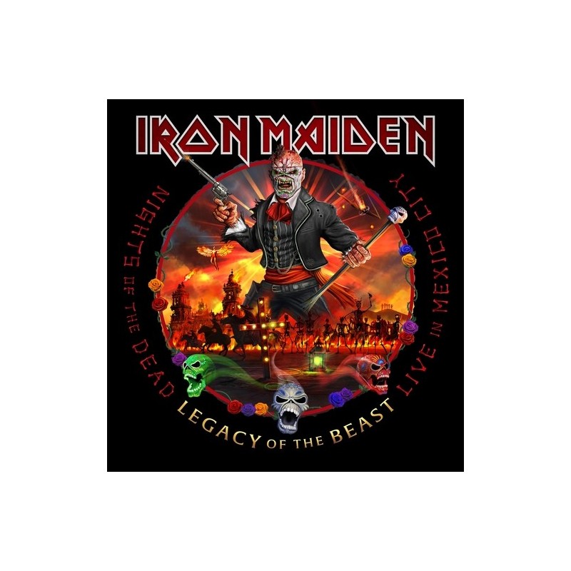 (LP) Iron Maiden - Nights of the Dead - Legacy of the Beast - Live in Mexico City