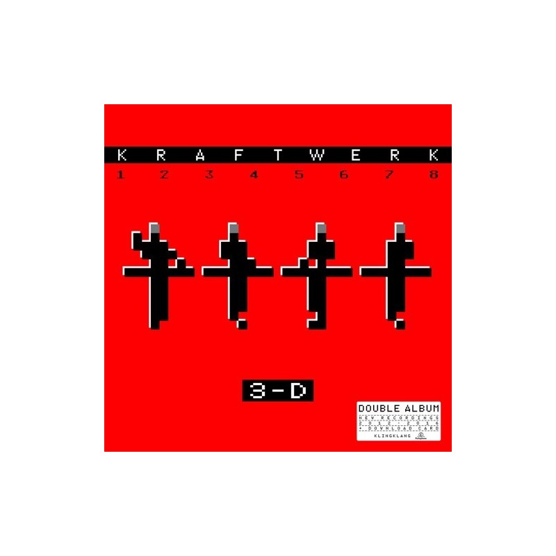 (LP) Kraftwerk - 3-D (1 2 3 4 5 6 7 8)