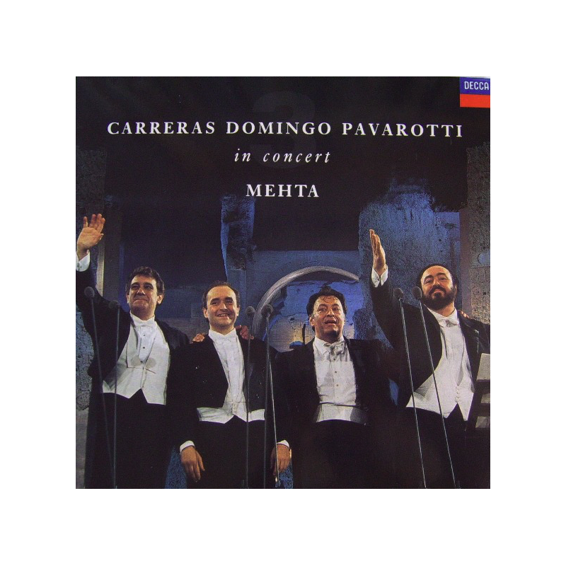 (LP) Carreras-Domingo-Pavarotti - In Concert