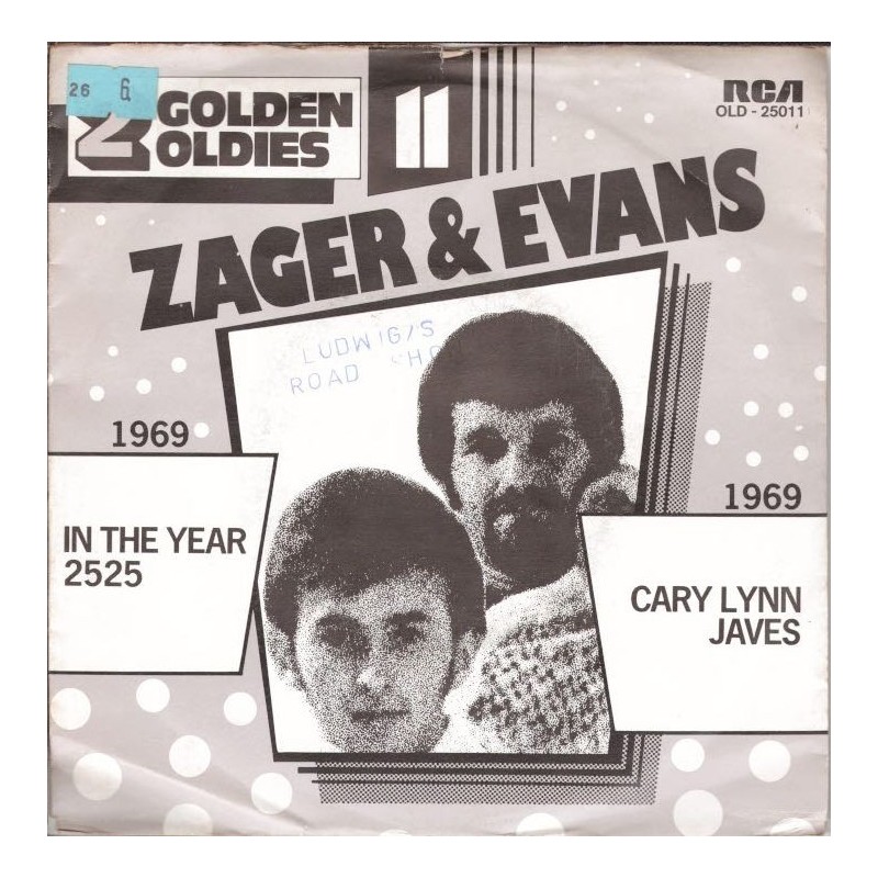 (7") Zager & Evans - In The Year 2525