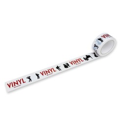 PVC verpakkingstape "vinyl feel the music"