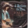 (7") Don Williams - I Believe In You
