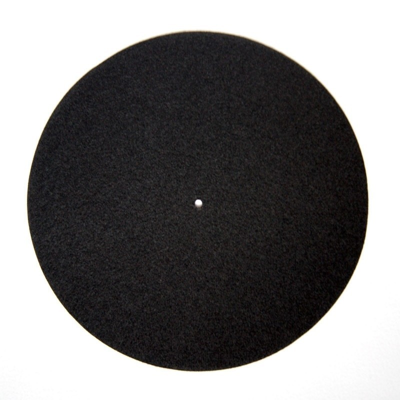 Felt slipmat black