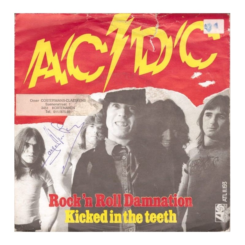 (7") AC/DC - Rock 'n' Roll Damnation
