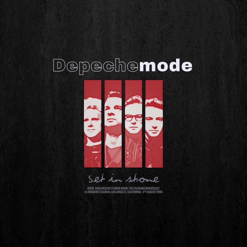 LP) Depeche Mode - Set In Stone