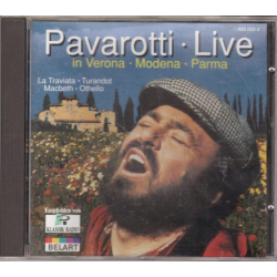 (CD) Luciano Pavarotti - Live In Verona, Modena, Parma