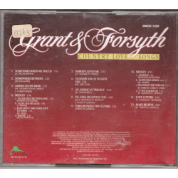 (CD) Grant & Forsyth - Country Love Songs