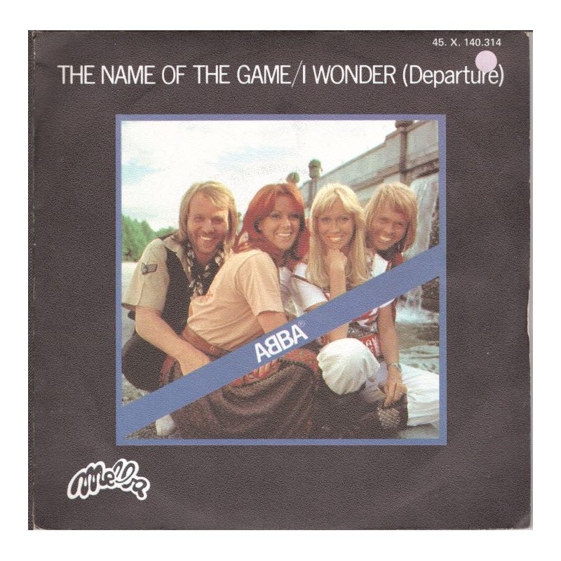 (7") ABBA - The Name Of The Game