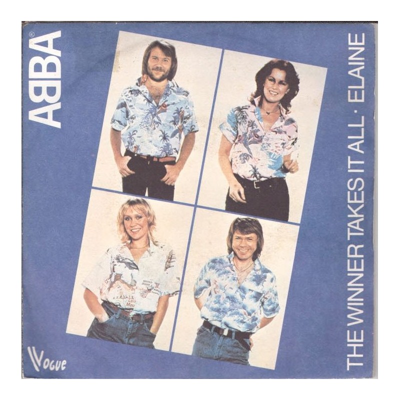 (7") ABBA - The Winner Takes It All