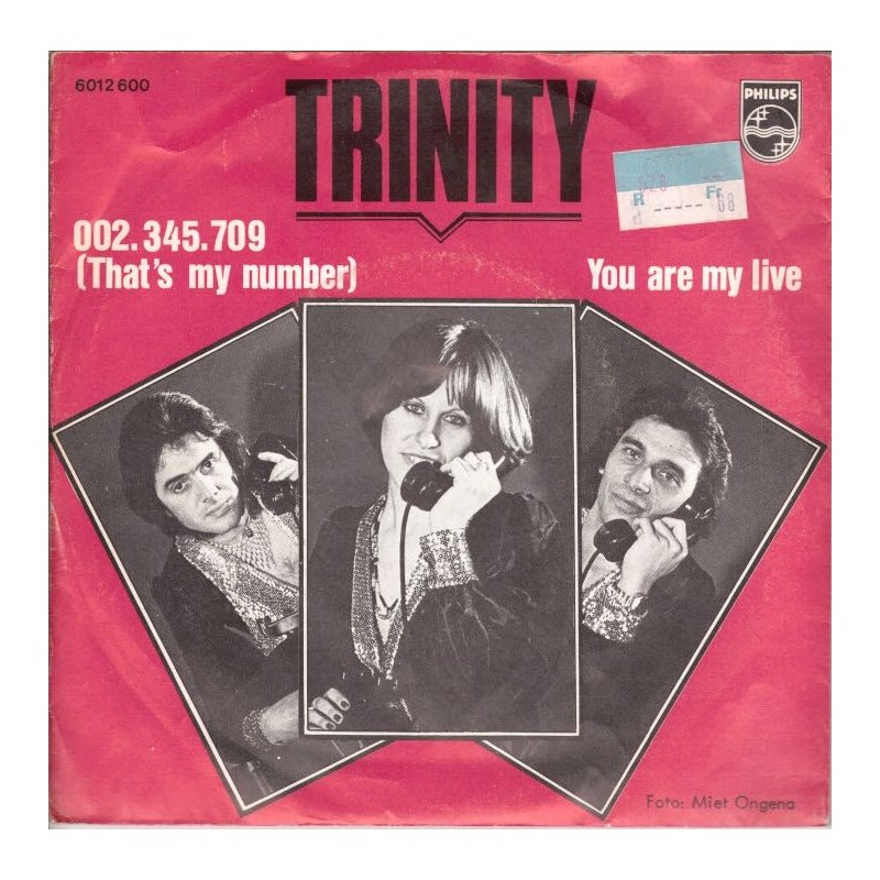 (7") Trinity - 002.345.709 (That's My Number)