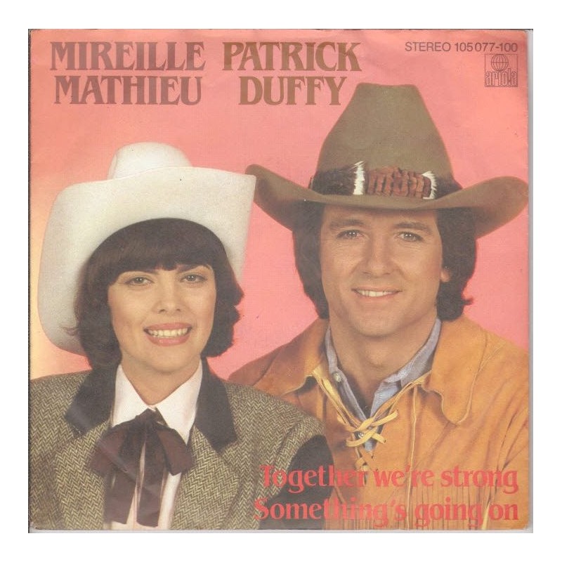 (7") Mireille Mathieu & Patrick Duffy - Together We're Strong