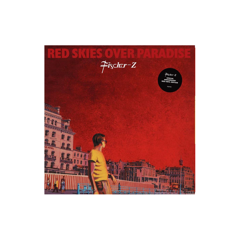 (LP) Fischer-Z - Red Skies Over Paradise