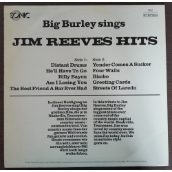 (LP) Big Burley - Big Burley Sings Jim Reeves Hits