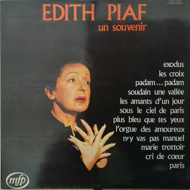 (LP) Edith Piaf - Un Souvenir